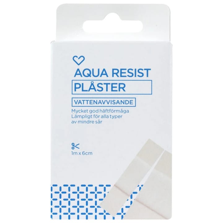 Hjärtats Aqua Resist plåster 6cmx1m Hjärtats