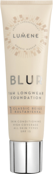 Lumene Blur 16h Longwear Foundation SPF15 30 ml Classic Beige Lumene
