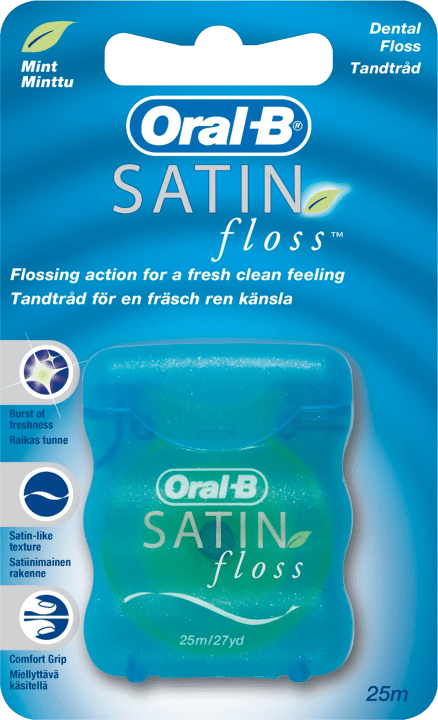 Oral-B Satin Floss Mint Tandtråd 25 m Oral-B