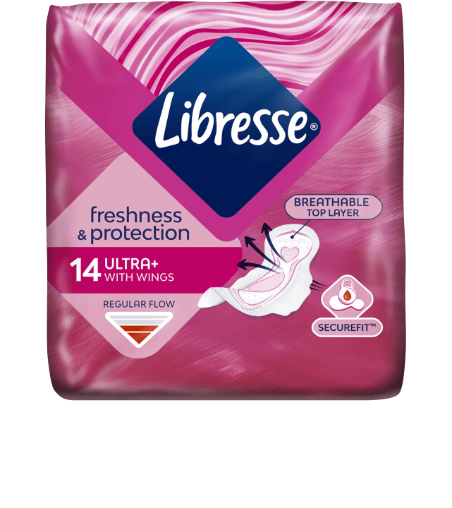 Libresse Ultra Thin Normal Wing 14 st Libresse