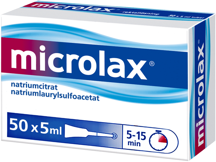 Microlax rektallösning tub 50x5ml Microlax