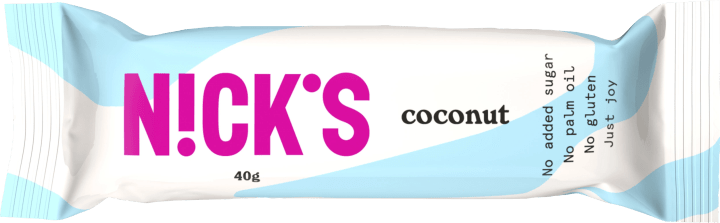 NICK'S Coconut Chocolatebar 40 g Nicks