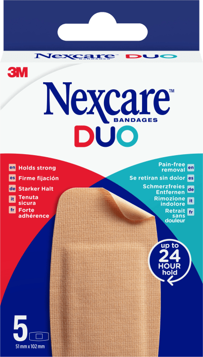 Nexcare DUO MAXI Plåster 5 st Nexcare
