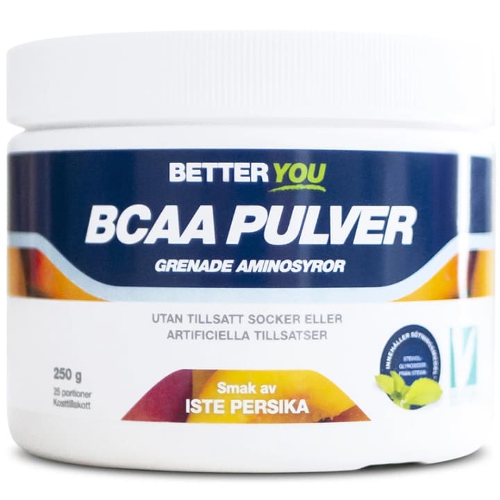 Better You Naturligt BCAA Pulver Iste Persika 250 g Better You