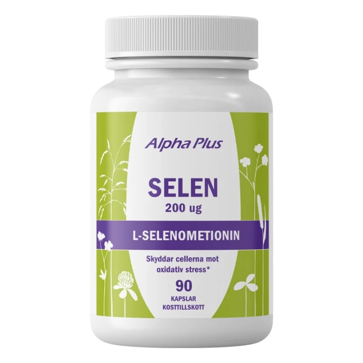 Alpha Plus Selen 200 µg 90 kapslar Alpha Plus