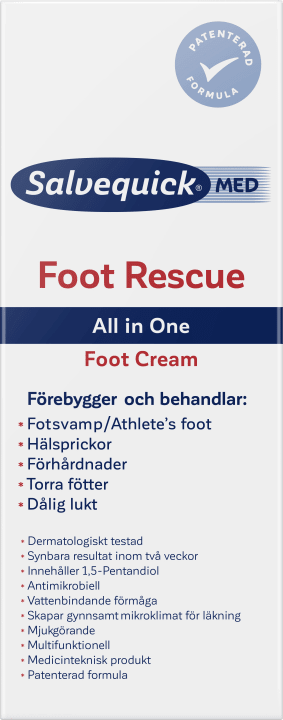 Salvequick MED Foot Rescue All In One Foot Cream 100 ml Salvequick