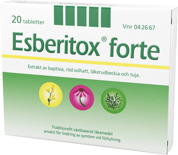 Esberitox forte tablett 20 st Esberitox