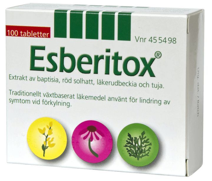 Esberitox tablett 100 st Esberitox