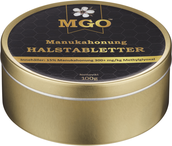 MGO Manukahonung 300+ Halstabletter 100 g 19 st Mgo