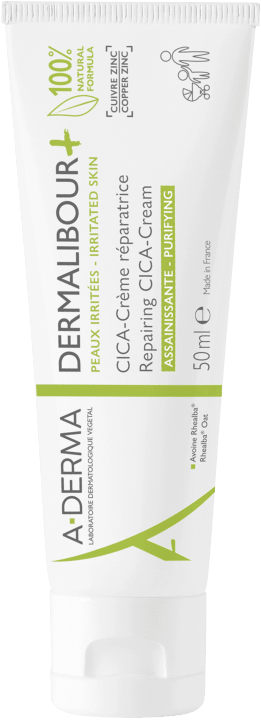 A-Derma Dermalibour+ Repairing Cica Cream 50 ml A-Derma
