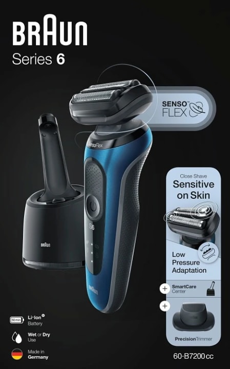 Braun Series 6 60-B7200cc Rakapparat Braun