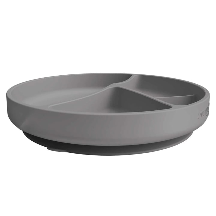 Everyday Baby Tallrik Silikon med Sugfunktion Quiet Grey Everyday Baby