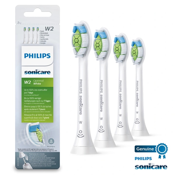 Philips Sonicare Optimal White Tandborsthuvuden Vit 4-pack Philips