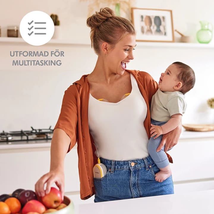 Medela Freestyle Hands-Free Elektrisk Dubbelbröstpump 1 st Medela