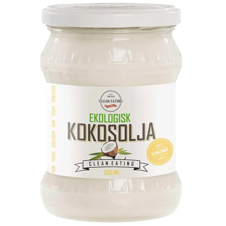 Clean Eating Kokosolja utan smak 500 ml Clean Eating