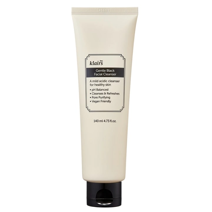 Klairs Gentle Black Facial Cleanser 140 ml Klairs