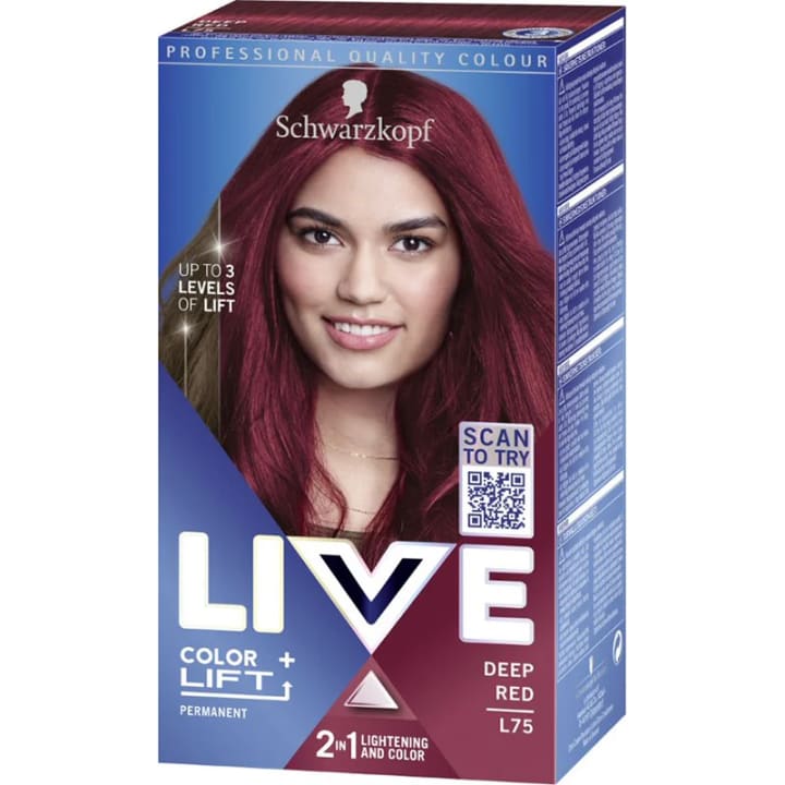 Schwarzkopf Live Color + Lift L75 Deep Red SCHWARZKOPFLIVE