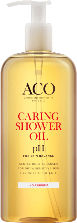 ACO Caring Shower Oil oparfymerad 400 ml ACO