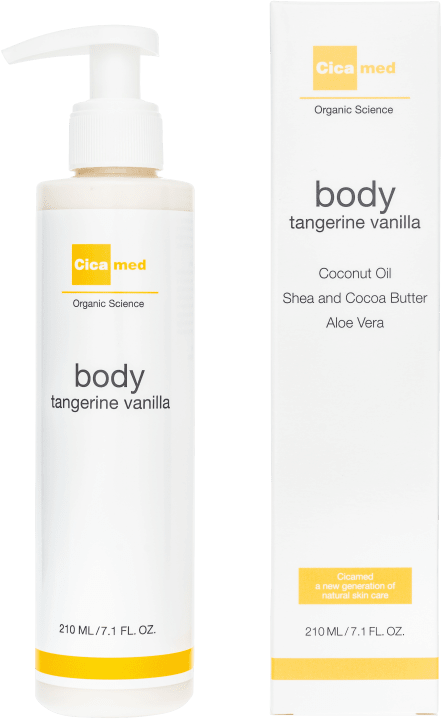 Cicamed Organic Science Body Tangerine Vanilla 210 ml Cicamed