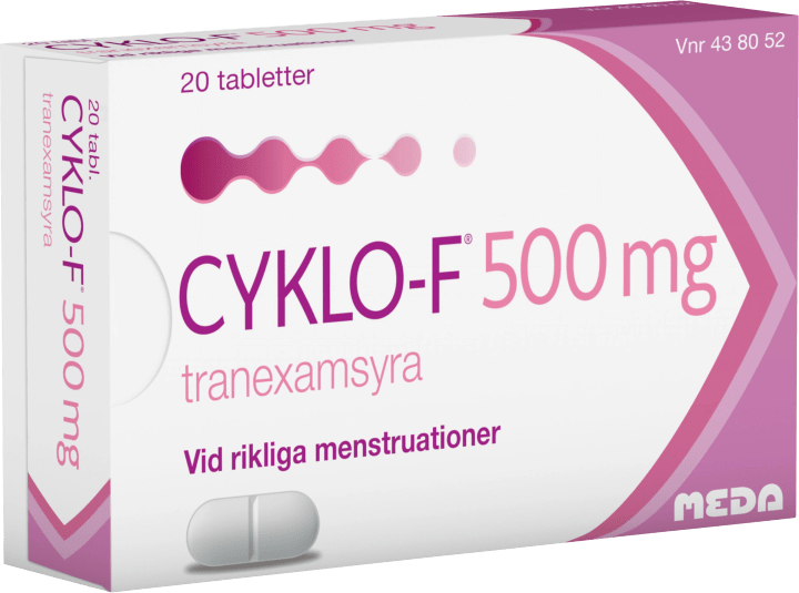 Cyklo-F 500 mg 20 tabletter Cyklo-f