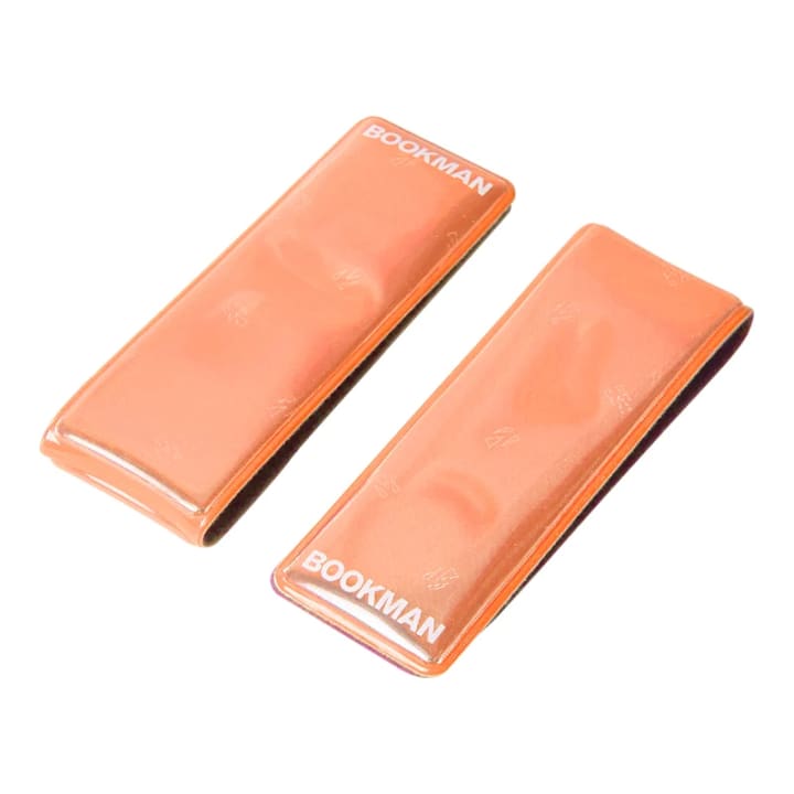 Bookman Clip-On Reflectors Orange 2-pack Bookman