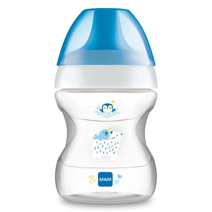 MAM Learn To Drink Cup 190 ml Blue Mam