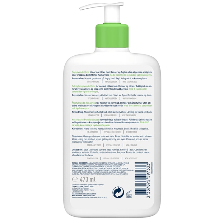CeraVe Hydrating Cleanser 473 ml Cerave