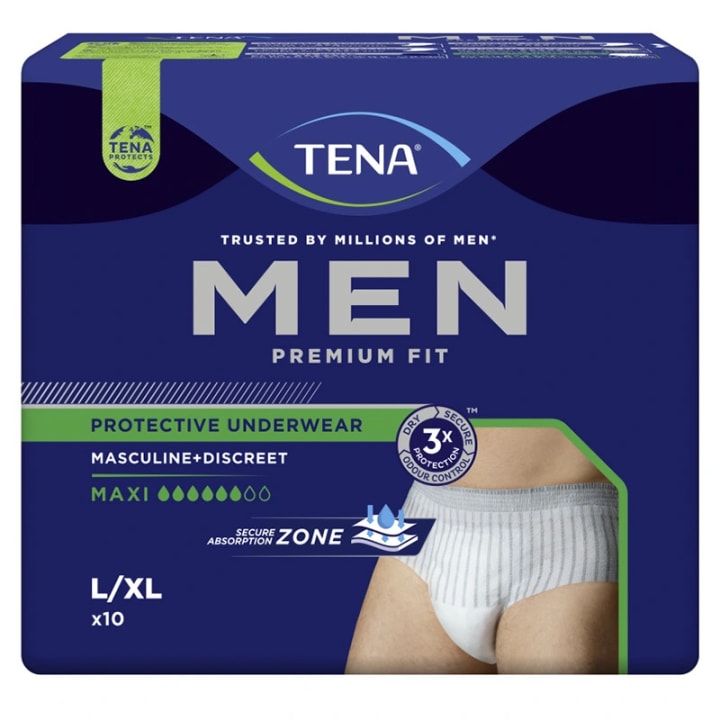 TENA Men Premium Fit Maxi  L/XL 10 st Tena