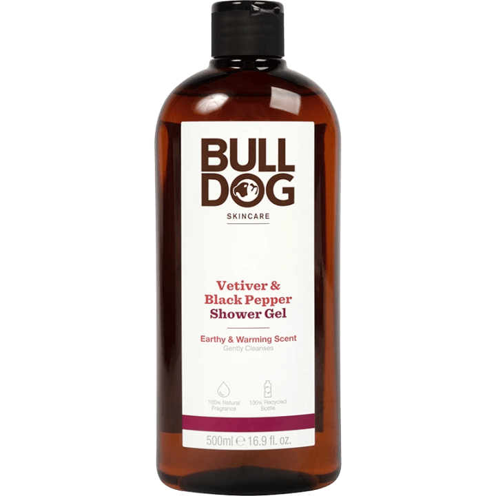 Bulldog Black Pepper&Vetiver Shower Gel 500ml Bulldog