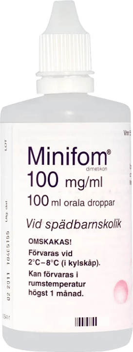 Minifom orala droppar 100 mg/ml 100 ml Minifom