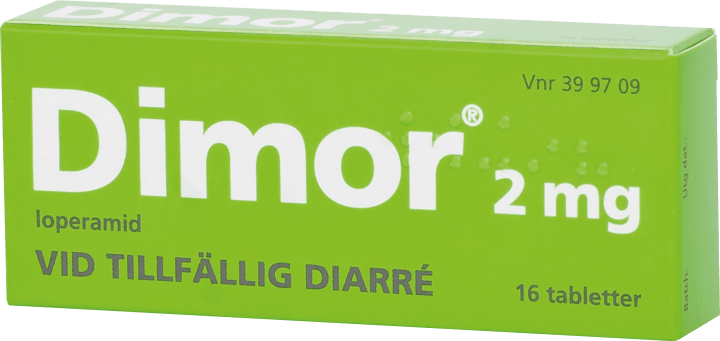 Dimor filmdragerad tablett 2 mg 16 st Dimor
