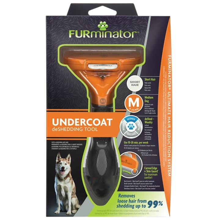 FURminator Undercoat DeShedding Tool Hund Korthårig M FURminator