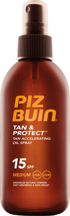 PIZ BUIN Tan & Protect Tan Accelerating Oil Spray SPF 15 150 ml Piz Buin
