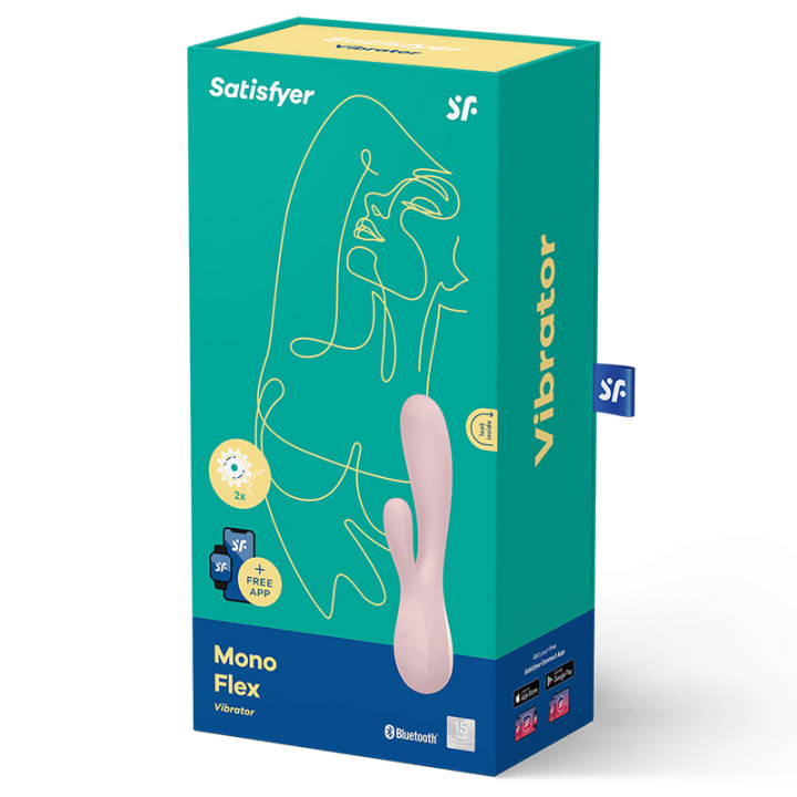 Satisfyer Mono Flex Mauve Rabbitvibrator Satisfyer