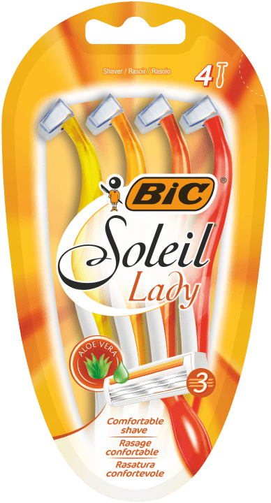 BIC Soleil Lady Rakhyvlar för Kvinnor 4-pack BIC