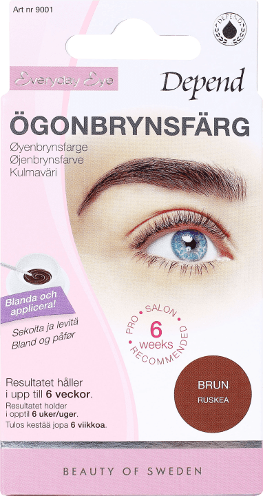 Depend Ögonbrynsfärg Brun Depend
