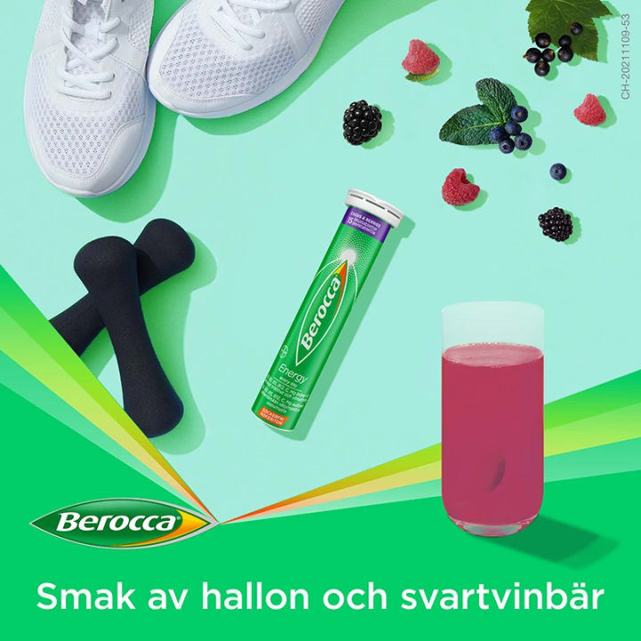 Berocca Energy Cassis & Berries 30 st Berocca