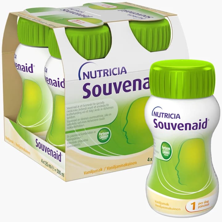 Souvenaid vanilj  4 x 125 ml Souvenaid