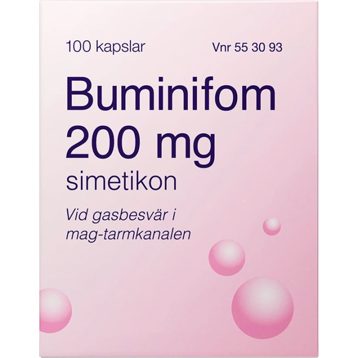 Buminifom 200 mg 100 kapslar Buminifom