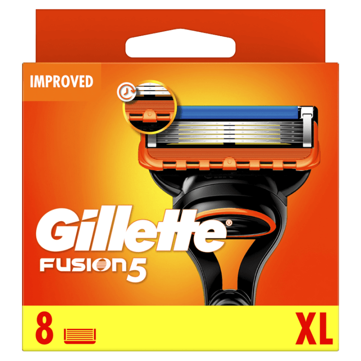 Gillette Fusion5 Rakblad För Män 8 Rakblad Gillette