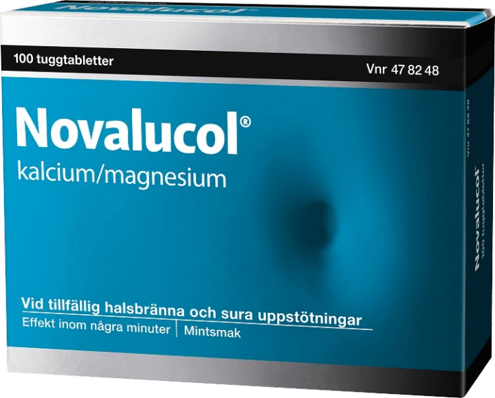 Novalucol tuggtablett 100 st Novalucol