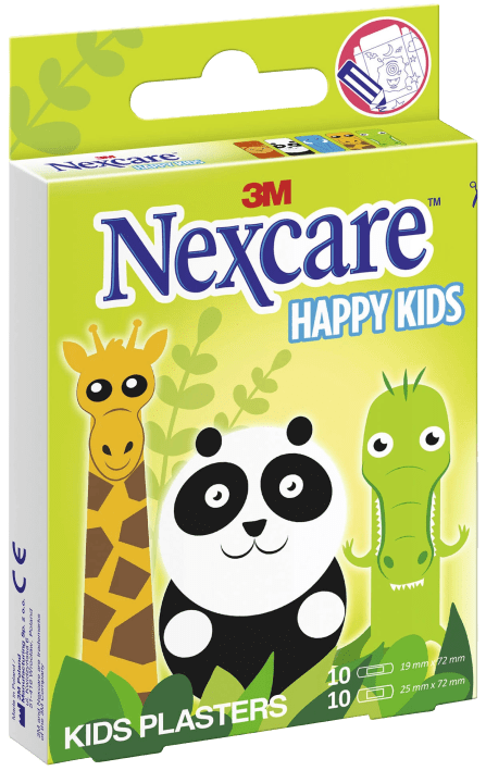 Nexcare Happy Kids Plåster 20 st Djur Nexcare