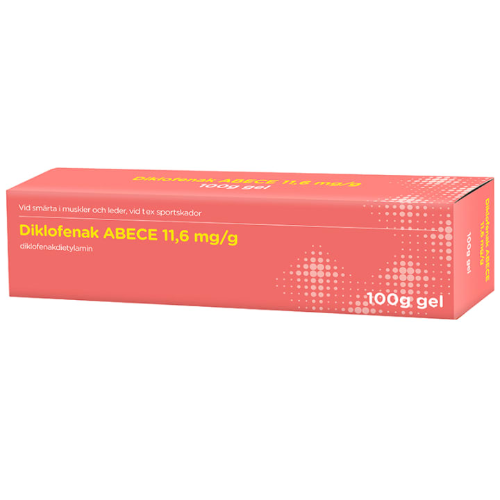Diklofenak ABECE Gel 11,6 mg/g Tub 100 g ABECE