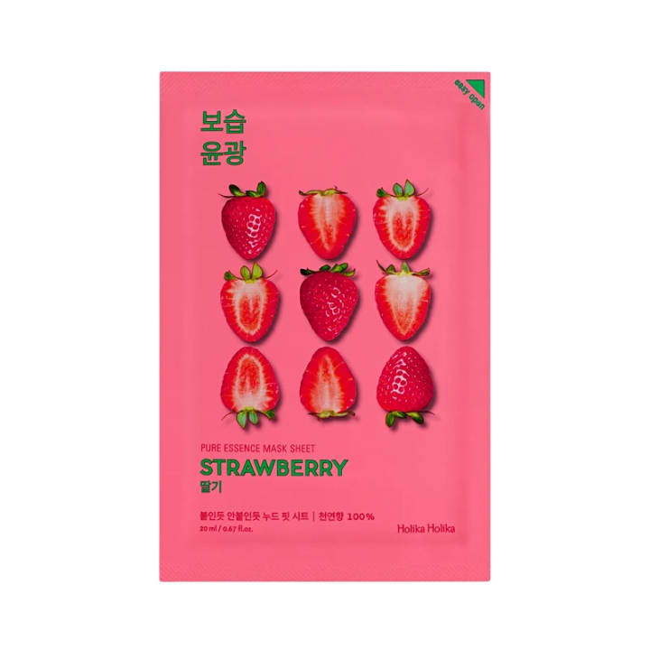 Holika Holika Pure Essence Mask Sheet Strawberry 20 ml Holika holika