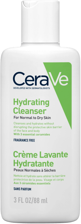 CeraVe Hydrating Cleanser Travelsize 89 ml Cerave
