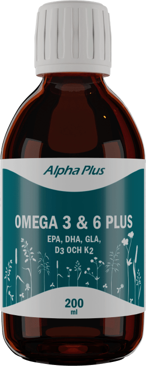 Alpha Plus Omega 3 & 6 Plus 200 ml Alpha Plus