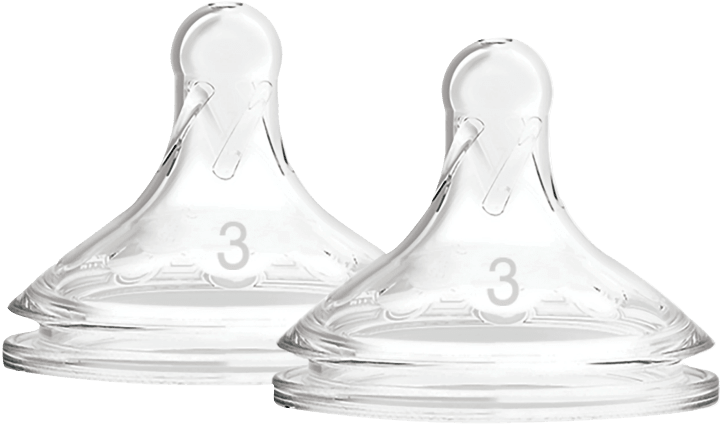 Dr Brown's Opt+ WideNeck Silikon Dinapp Strl 3 2st Dr Browns