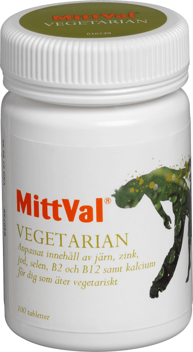 MittVal Vegetarian Tablett 100st MittVal