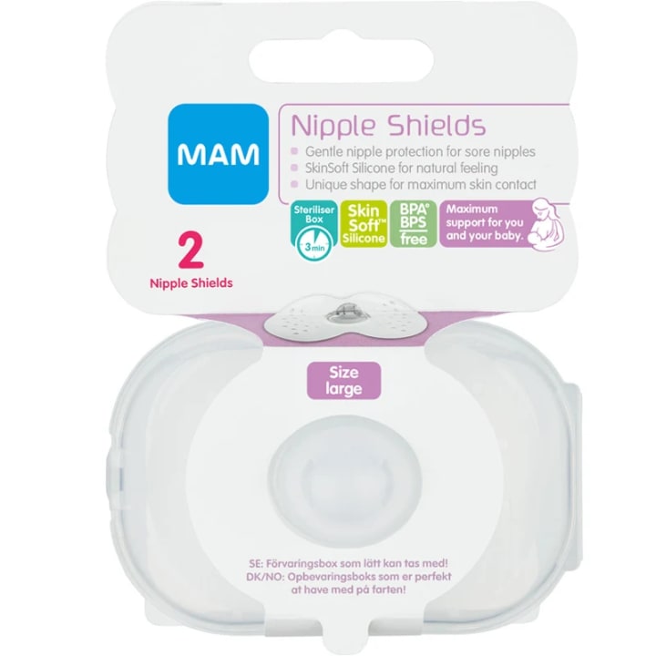 MAM Nipple Shields 1 par  L Mam