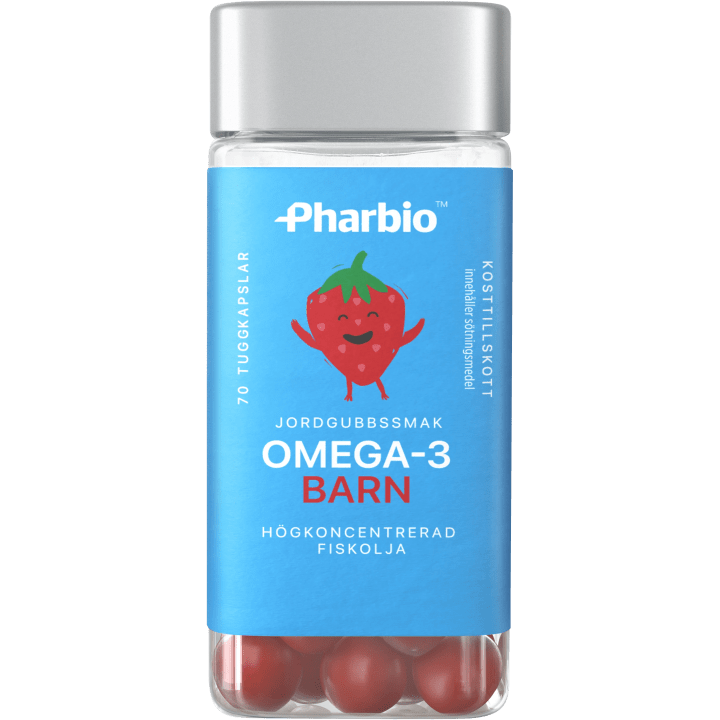 Pharbio Omega-3 Barn Kapsel 70st Pharbio